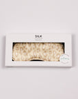 Silk Magnolia - Sand Leopard Silk Eye Mask | Build your own gift box online Goldie Gift Co.