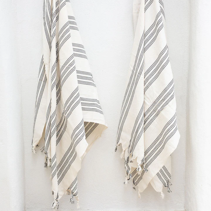 Linen Stripe Turkish Towel