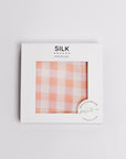 Silk Pillowcase - Gingham Spanish Villa