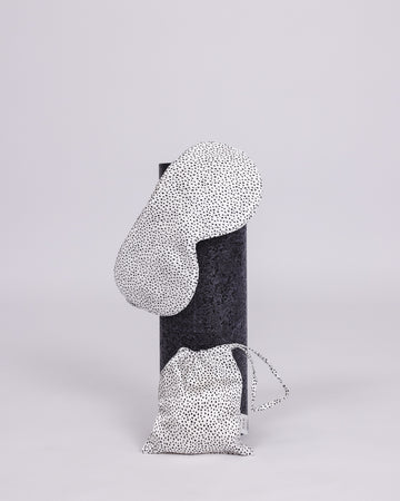 Silk Travel Eye Mask - Spotty Dots
