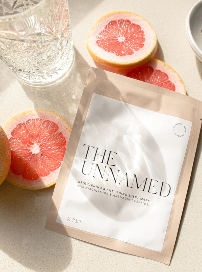 The Unnamed Brightening Sheet Mask | Hinterland Escape Gift box by Goldie Gift Co.